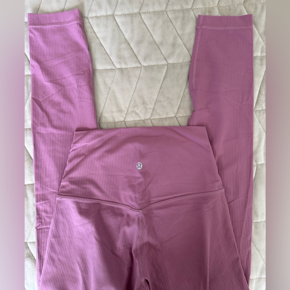 Lululemon Align Ribbed High Rise 25” - Picture 3 of 5